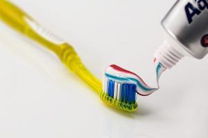 tooth brush and toothpaste for oral care